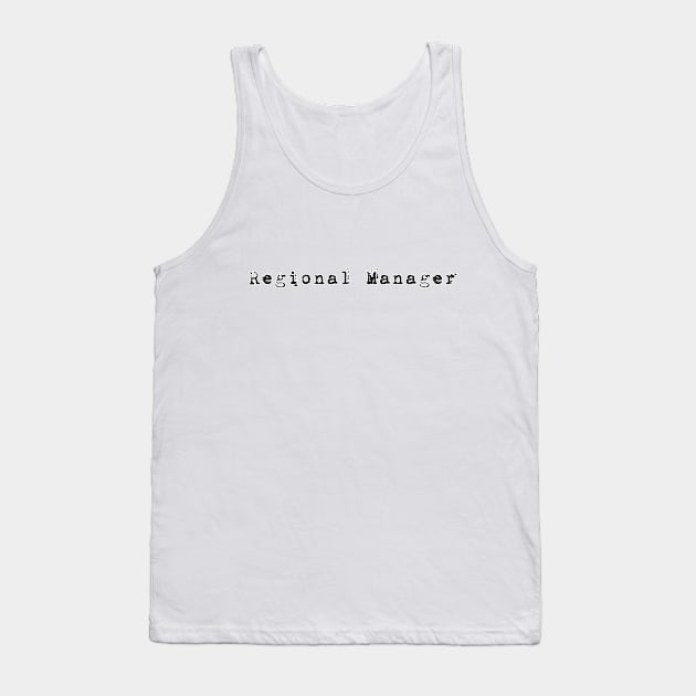 Regional Manager - The office Tank Top by SOLOBrand